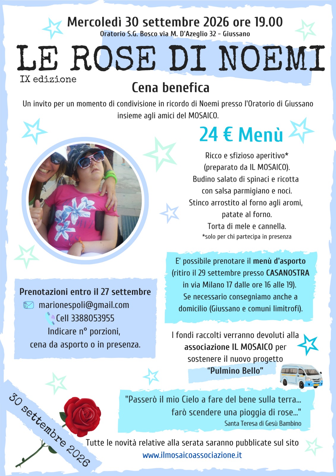Locandina Le Rose di Noemi